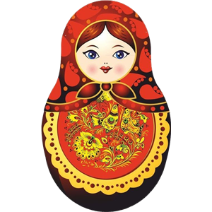 Matryoshka doll PNG-49472